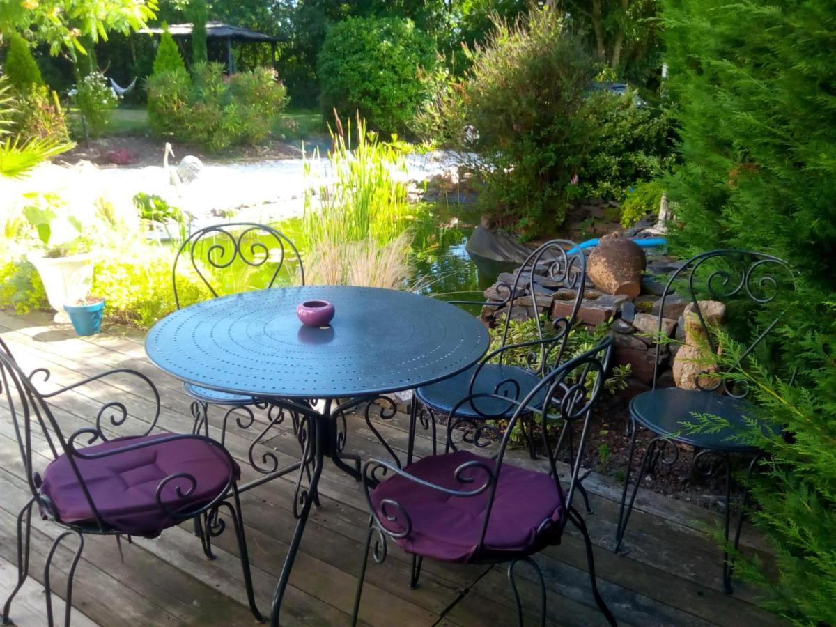 Mas Des Vignes Piscine Chauffee Bed and Breakfast Le Champ-Saint-Pere Buitenkant foto