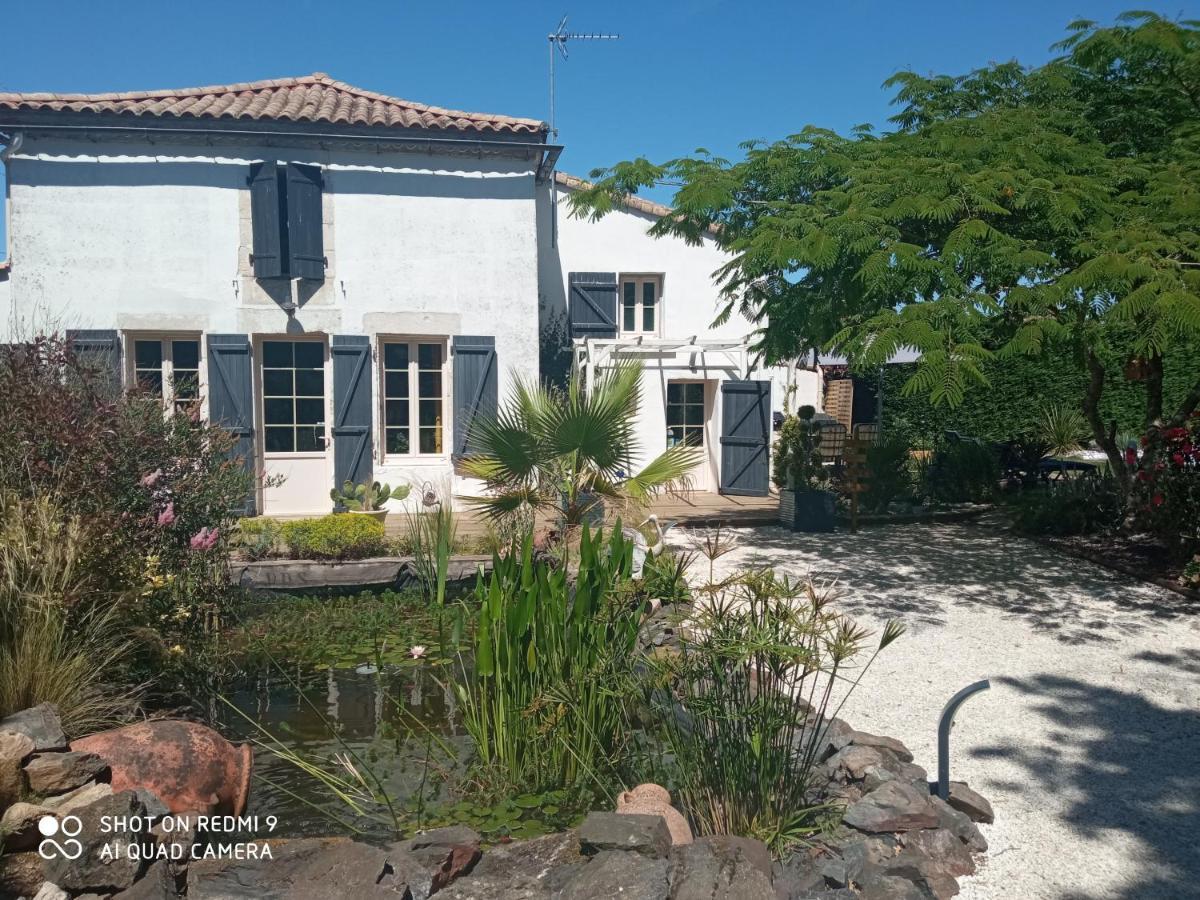 Mas Des Vignes Piscine Chauffee Bed and Breakfast Le Champ-Saint-Pere Buitenkant foto