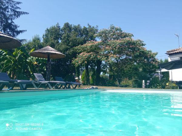 Mas Des Vignes Piscine Chauffee Bed and Breakfast Le Champ-Saint-Pere Buitenkant foto