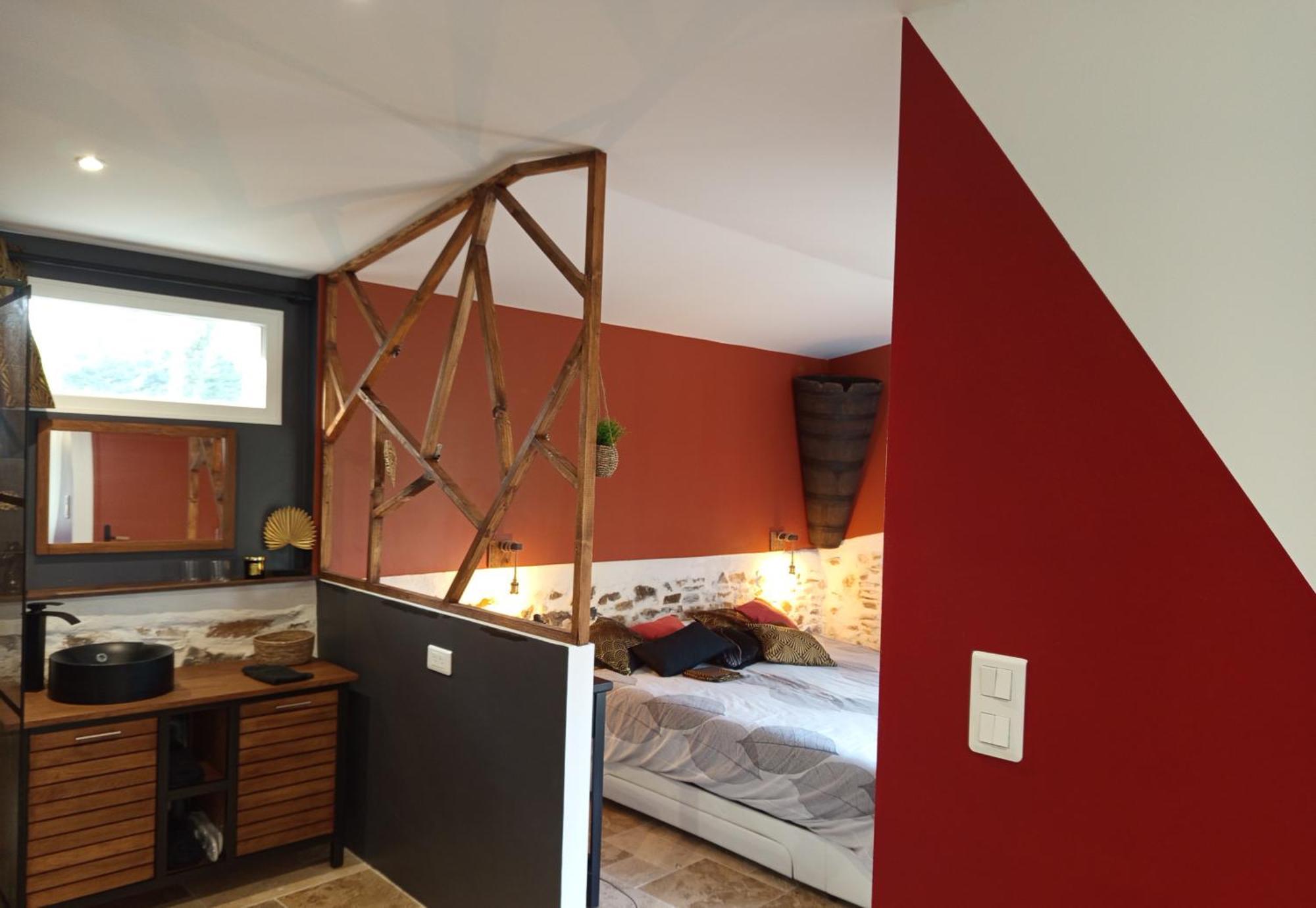 Mas Des Vignes Piscine Chauffee Bed and Breakfast Le Champ-Saint-Pere Buitenkant foto