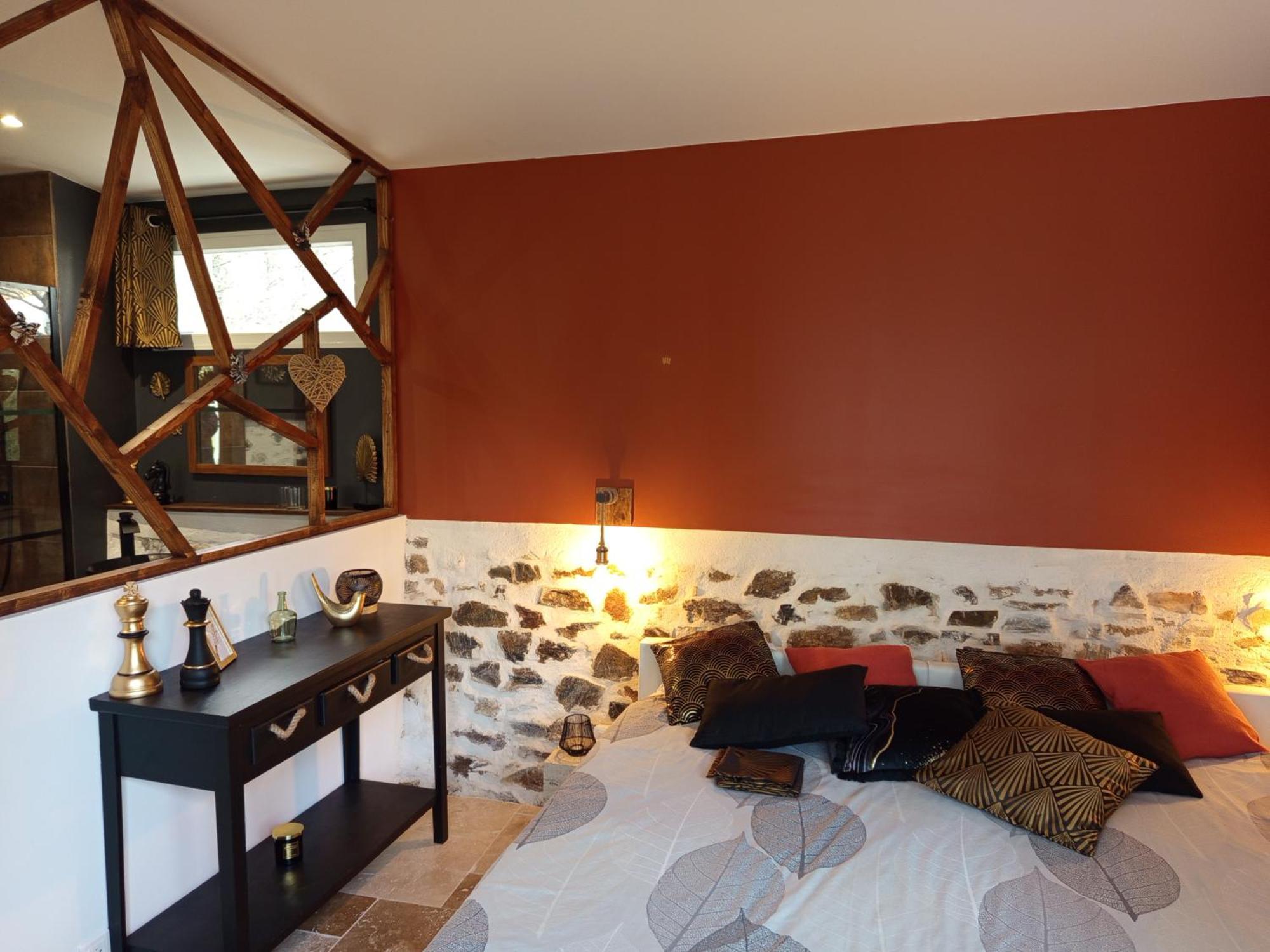 Mas Des Vignes Piscine Chauffee Bed and Breakfast Le Champ-Saint-Pere Buitenkant foto